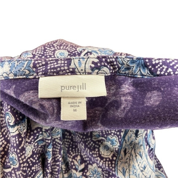 PURE Jill Pin Tucked Knit Top/Tunic Size Medium - Picture 7 of 8